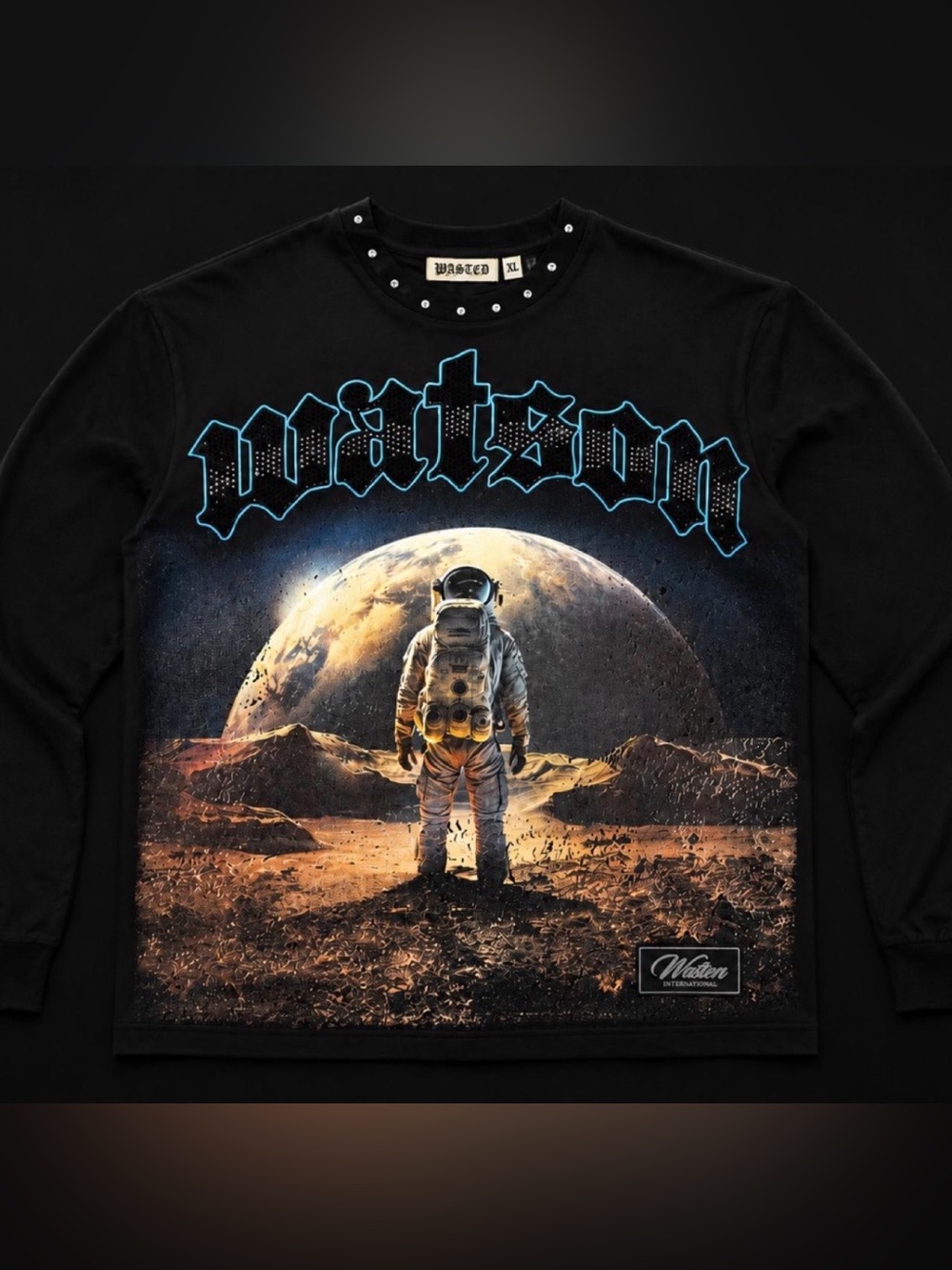 Watson “Leave Gravity To The Rest” Rhinestone Long Sleeve - Size XL - NWT